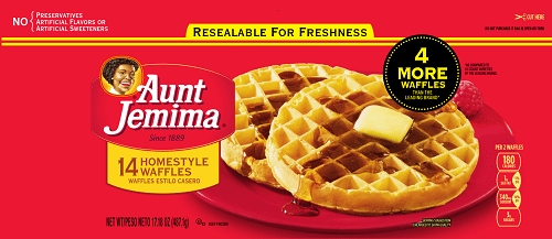 Aunt Jemima Recalls Pancakes, Waffles for Listeria Risk