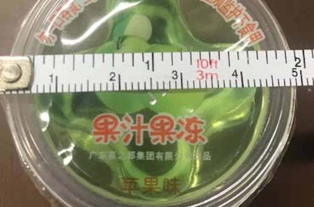 Fruit Jelly Cups Recalled for Choking Hazard