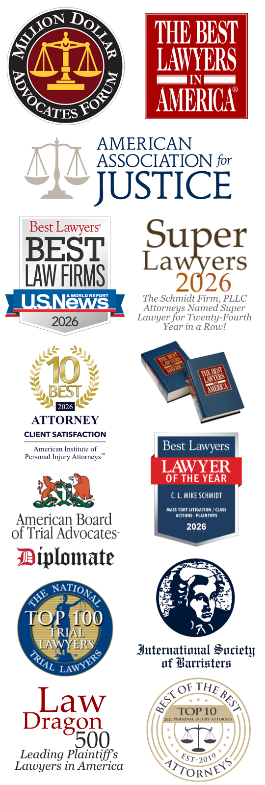 The Schmidt Firm, PLLC Awards and Recognition 2025
