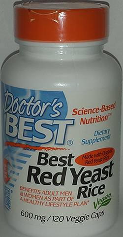Lovastatin Found in Doctor’s Best Red Yeast Rice Supplements