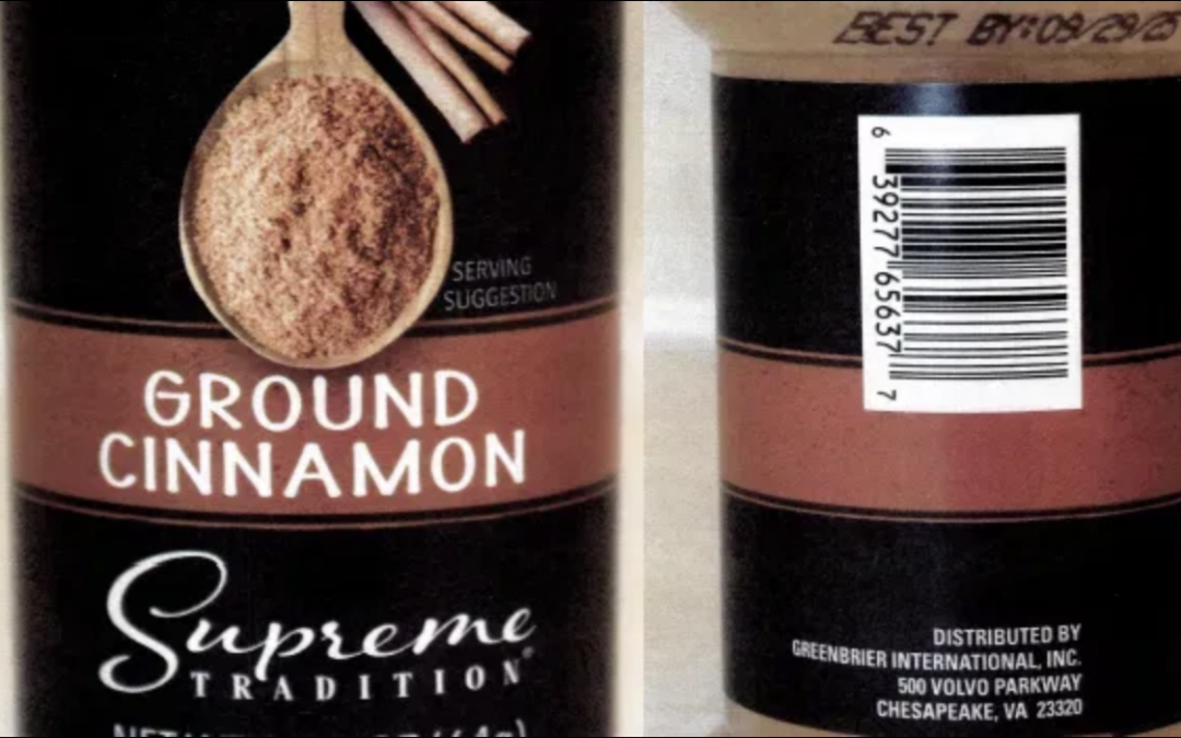 Dollar Tree Cinnamon Lead Poisoning Lawsuit