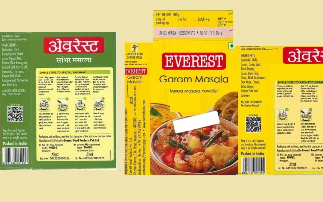 Indian Spices Recalled in 11 States for Salmonella Risk
