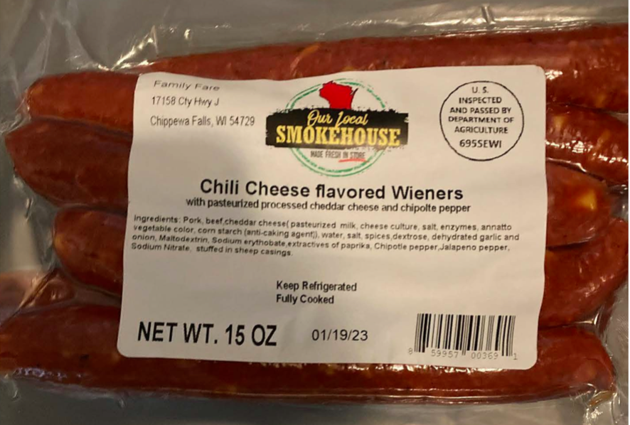Family Fare Recalls Chili Cheese Wieners for Listeria Risk