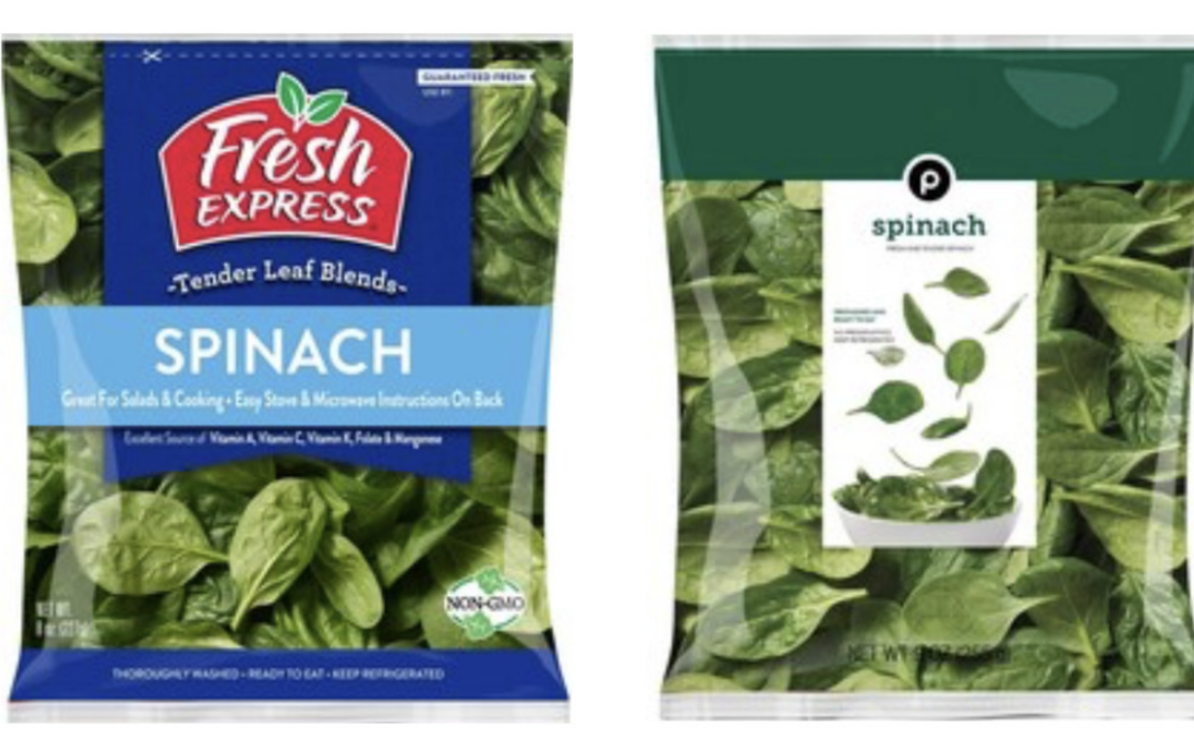 Fresh Express and Publix Spinach Recalled for Listeria