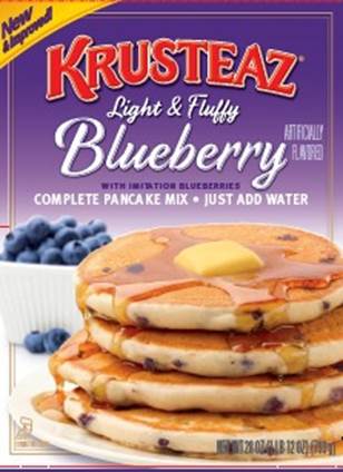 Krusteaz Blueberry Pancake Mix Recalled for E. Coli Risk