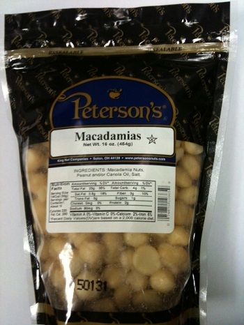 Macadamia Nuts Recalled for Salmonella Risk