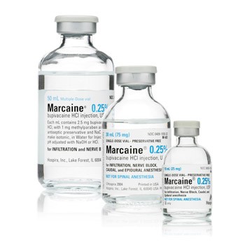 Marcaine (Bupivacaine) Recall for Visible Particles in Vials