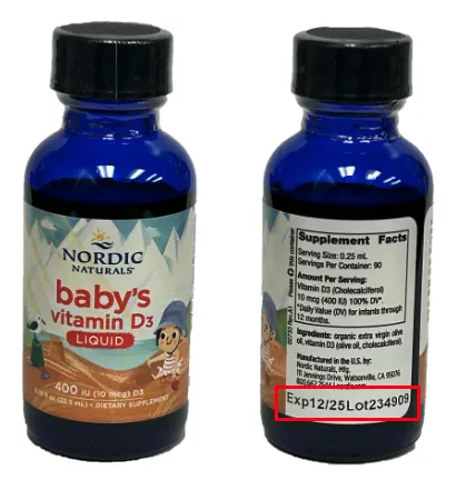 Nordic Naturals Baby Vitamin D3 Lawsuit