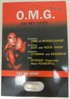 FDA Finds Hidden Viagra in O.M.G. Sexual Supplements