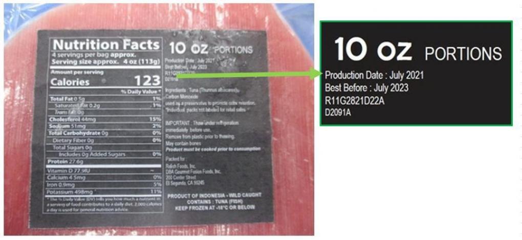 Tuna Steaks Recalled for Risk of Allergic Reactions