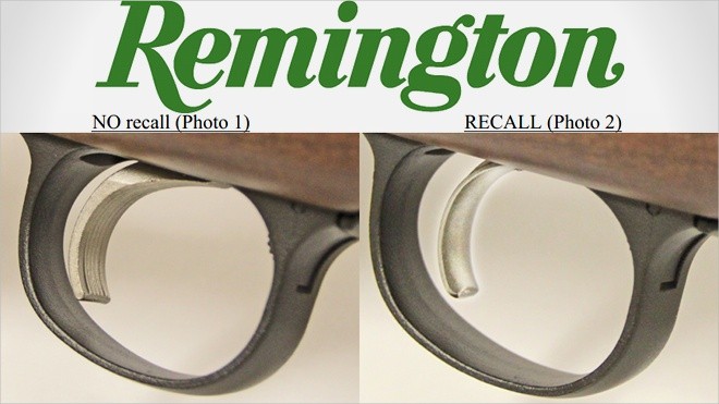 Remington Rifle Recall Issued Due to Trigger Problems