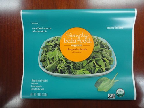 Target Recalls Simply Balanced Spinach for Listeria Risk