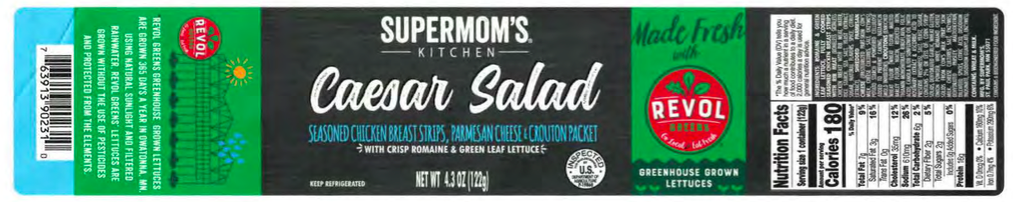 Supermom’s Kitchen Salads Recalled in 2 States for Listeria Risk