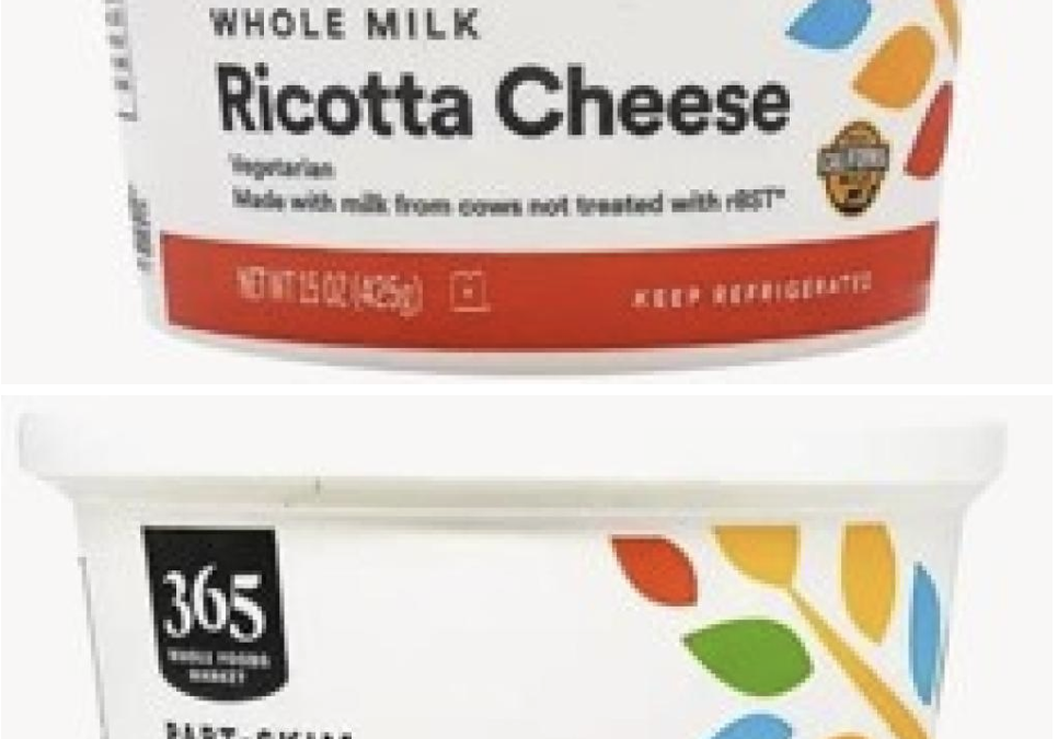 Whole Foods Ricotta Lawsuit
